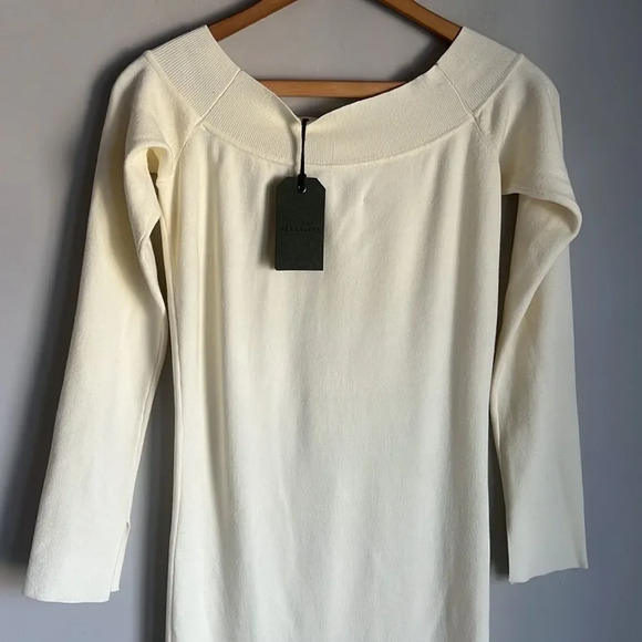 NEW ALLSAINTS Alyssa Side-Slit Knit Dress - Picture 7 of 16